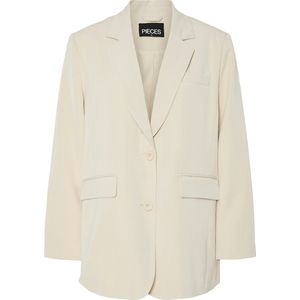 PIECES - PCKAMIL - Blazer - Beige - Losse Pasvorm