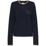 Jacqueline de Yong - Jdyevie On Contrast - Trui - Total Eclipse - Dames