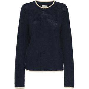 Jacqueline de Yong - Jdyevie On Contrast - Trui - Total Eclipse - Dames