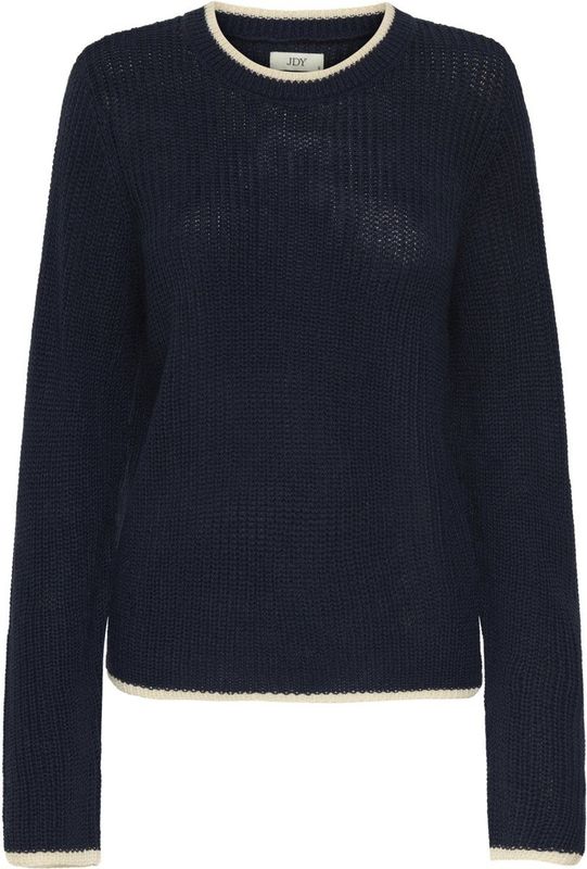 Jacqueline de Yong - Jdyevie On Contrast - Trui - Total Eclipse - Dames