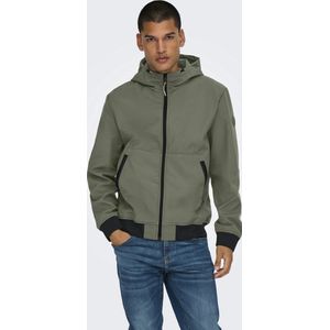 Only & Sons - Bowie - Jas - Donkergroen - Regular Fit