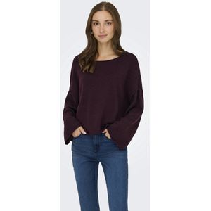JDY - Gebreide Pullover - Boothals - Lange Mouwen - Knit Fit