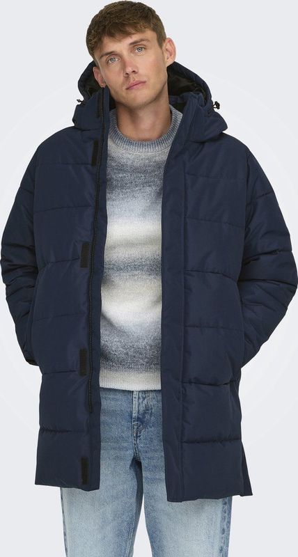 Onscarl - Puffer Jacket - Winterjas - Met Afneembare Capuchon - Gequilte Detail