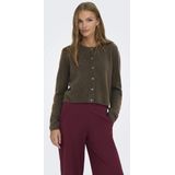 Jacqueline de Yong Vest Jdychloe Life Cardigan Knt Noos 15330581 Turtledove/melange Dames