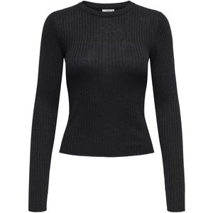 Jacqueline de Yong - Zwarte Trui - Lange Mouwen - Dames