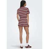 Onlevie - JRS Shorts - Robijnwijn - Korte Broeken