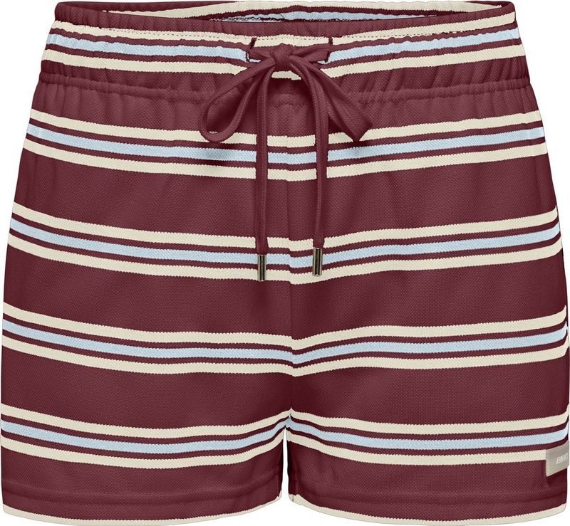 Onlevie - JRS Shorts - Robijnwijn - Korte Broeken