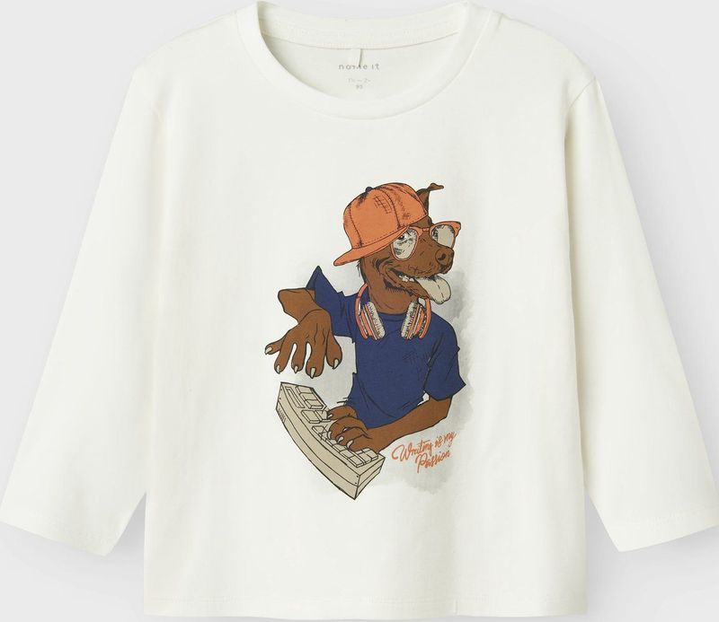 NAME IT - Longsleeve - Zacht Katoen - Ronde Hals - Lange Mouwen