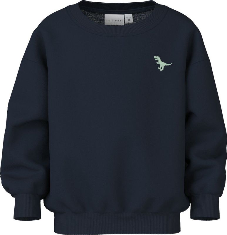 Name It - NmmVallen - Sweatshirt - Navy Blazer/Green Dino