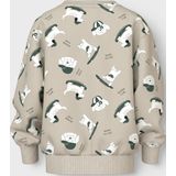NAME IT MINI - Sweater - 100% Katoen - Lange Mouwen - Ronde Hals
