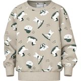 NAME IT MINI - Sweater - 100% Katoen - Lange Mouwen - Ronde Hals