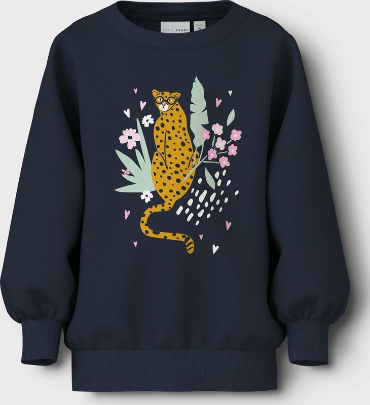 Paw Patrol - Sweatshirt - Blauw - Ongeborstelde Sweatstof - Lange Mouwen