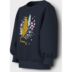 Sweatshirt - Relaxed Fit - Zacht - Lange Mouwen - Ronde Hals - Ballonmouwen