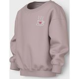 Sweatshirt - Relaxed Fit - Lange Mouwen - Ronde Hals - Geborduurd