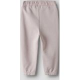 Joggingbroek - Regular Fit - Geborduurd - Ongeborstelde Sweatstof