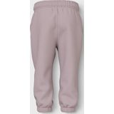 Joggingbroek - Regular Fit - Geborduurd - Ongeborstelde Sweatstof