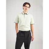 Jack & Jones - Polo - Celadon Green - Katoen - Grafisch Patroon
