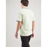 Jack & Jones - Polo - Celadon Green - Katoen - Grafisch Patroon
