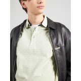 Jack & Jones - Polo - Celadon Green - Katoen - Grafisch Patroon
