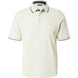Jack & Jones - Polo - Celadon Green - Katoen - Grafisch Patroon