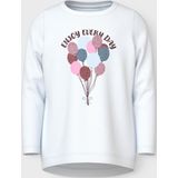 Name It - NmmVagno - Blouse - Bright White/Croco lijnen