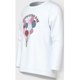 Name It - NmmVagno - Blouse - Bright White/Croco lijnen