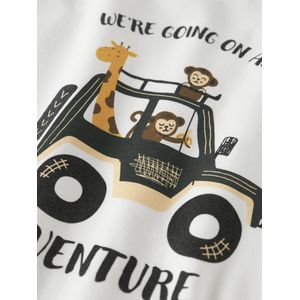 Top - Blauw - Jersey - Lange Mouwen