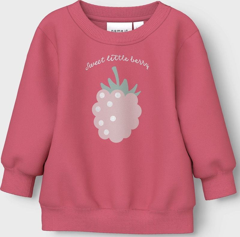 Sweatshirt - Geborsteld - O-hals - Lange Mouwen - Regular Fit