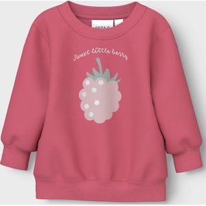 NAME IT - NBFVRILLIE LS SWEAT BOX - Baby - Vesten - Bruin