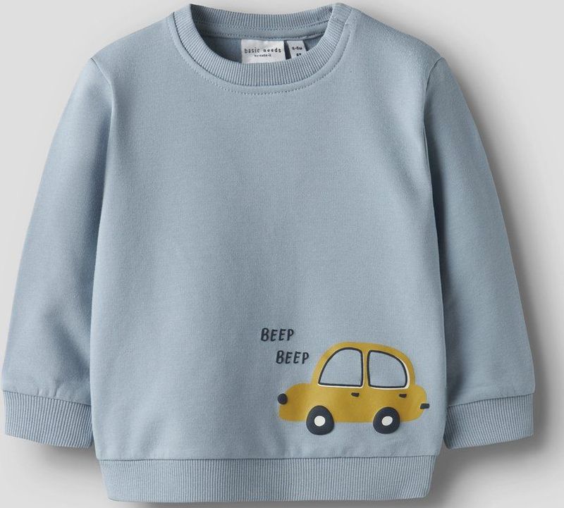 NAME IT - NBMVONNE LS SWEAT BOX BRU - Baby - Vesten