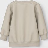 NAME IT - Sweatshirt - Grijs - Katoen - Regular Fit