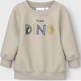 NAME IT - Sweatshirt - Grijs - Katoen - Regular Fit