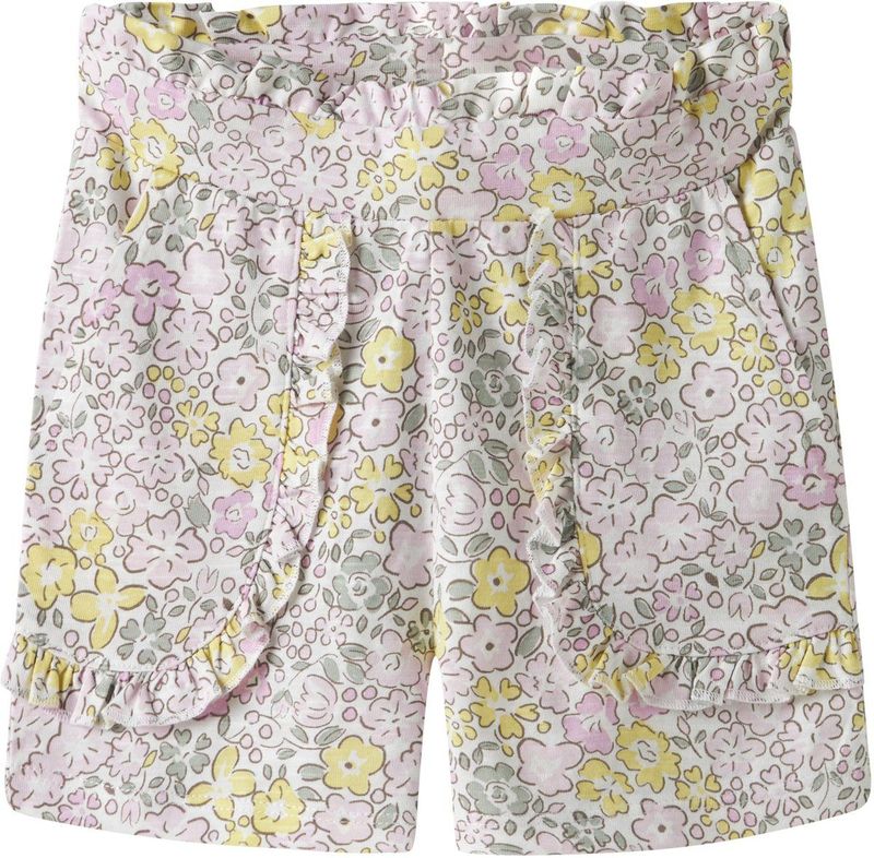 Name It - NmfHaile - Korte Broeken - Bright White/Lemon Meringue - Modaal