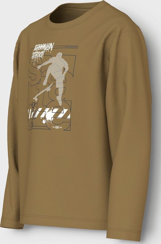 NAME IT KIDS - Longsleeve - Bruin