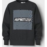 Sweatshirt - Regular Fit - Lange Mouwen - Ronde Hals - Ongeborstelde Sweatstof