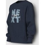 Sweatshirt - Regular Fit - Lange Mouwen - Ronde Hals - Ongeborstelde Sweatstof