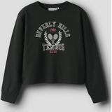 NAME IT - NKFVANITA LS SHORT RLX SWEAT UNB - Meisjes - Sweatshirt