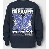 Name It - NkfVasacha - Sweatshirt - Navy Blazer/Dreamer - Katoen