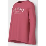 NAME IT KIDS - Longsleeve - Donkerroze - Katoen