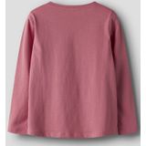 NAME IT KIDS - Longsleeve - Donkerroze - Katoen
