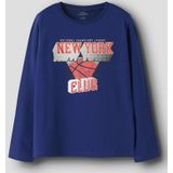 NAME IT KIDS - Longsleeve - Rood - Stretchkatoen