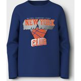 NAME IT KIDS - Longsleeve - Rood - Stretchkatoen