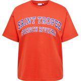 Carjill - Sweatshirt - O-hals - Regular Fit - 2/4 Mouwen