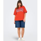 Carjill - Sweatshirt - O-hals - Regular Fit - 2/4 Mouwen