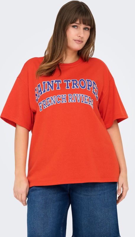 Carjill - Sweatshirt - O-hals - Regular Fit - 2/4 Mouwen