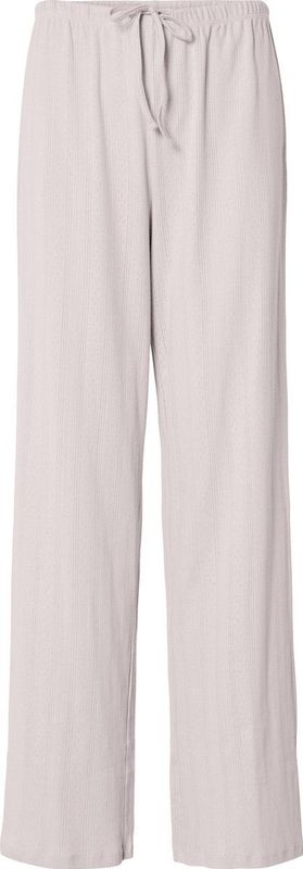 Broek - Katoen - High-Waist - Strikceintuur - Elastische Taille - Wide-Leg Fit