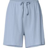 Pcmarie - Hw Pointelle Shorts - Korte Broeken - High-Waist - Wide-Leg Fit