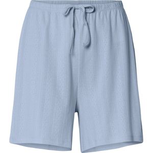 Pcmarie - Hw Pointelle Shorts - Korte Broeken - High-Waist - Wide-Leg Fit