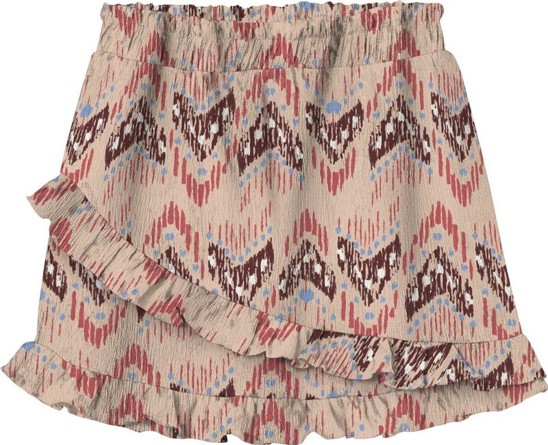 NAME IT - Wikkelrok - Midi-lengte - Met Volant