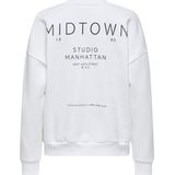 Only - Zenja Boxy Sweater - Wit - Dames